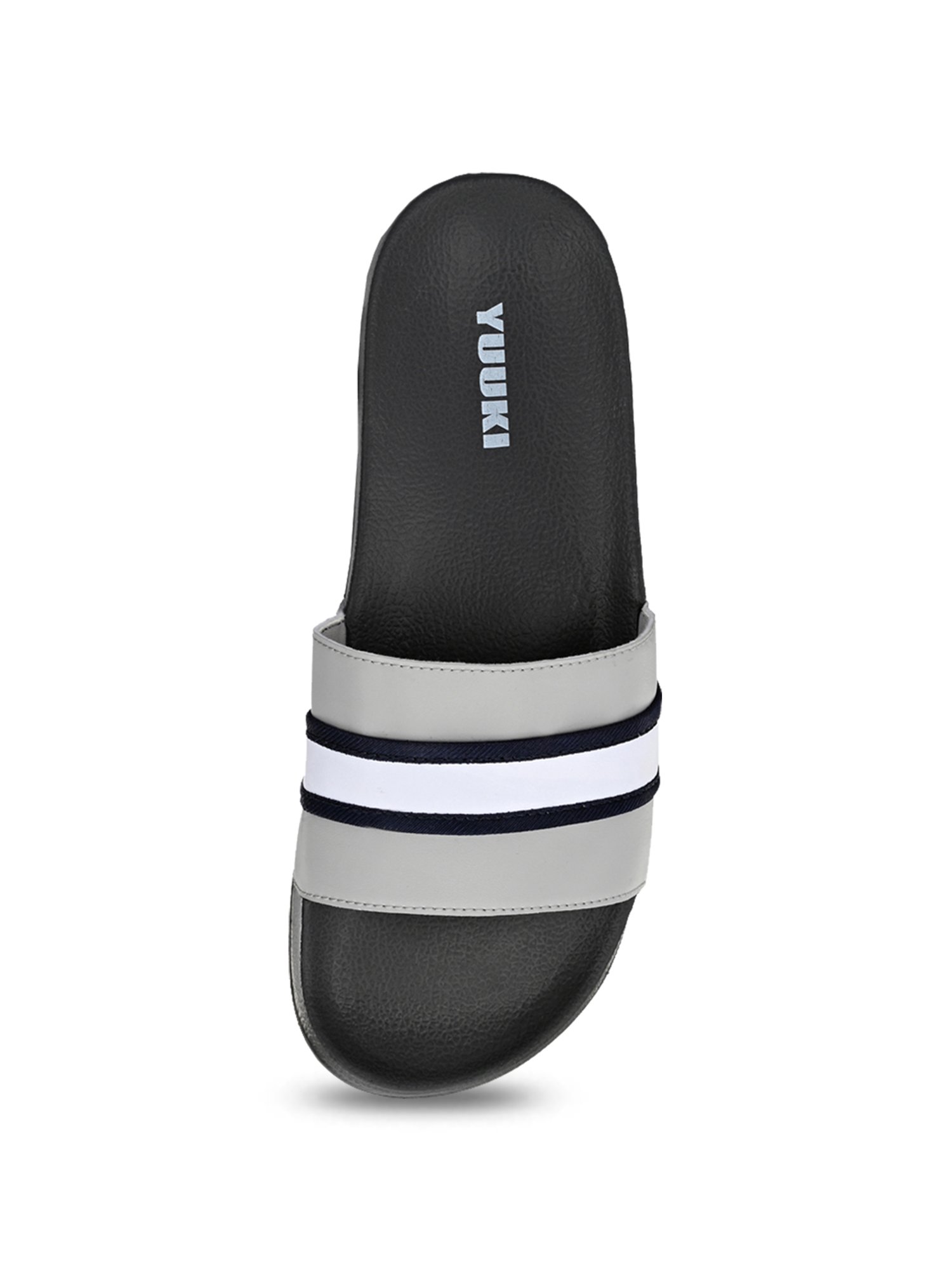 Yuuki Men's RUNSWICK II Grey Slides