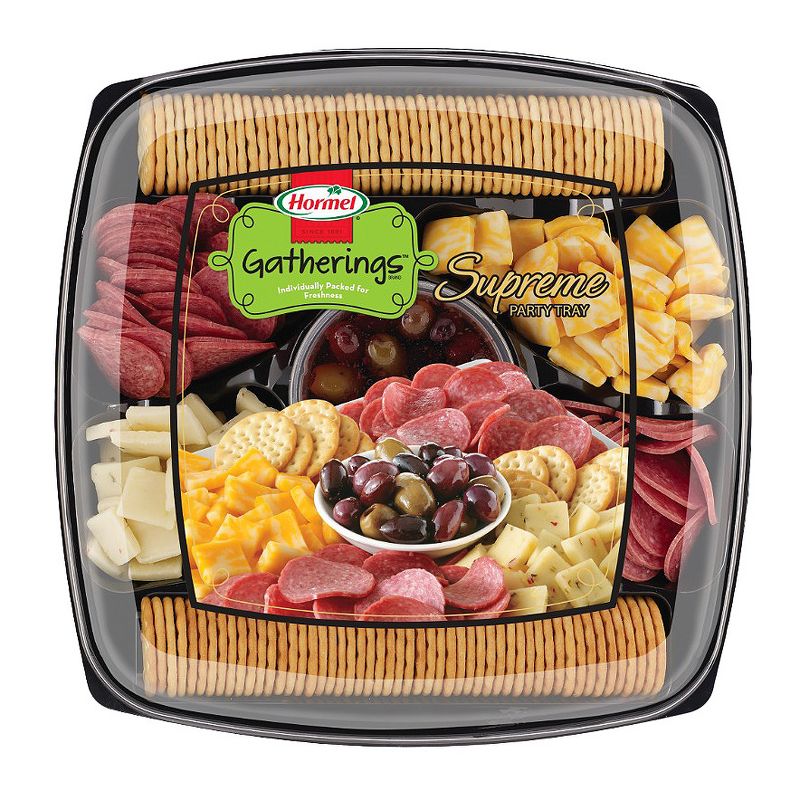 Hormel Supreme Party Tray Meat and Cheese Platters - 2.5lb
