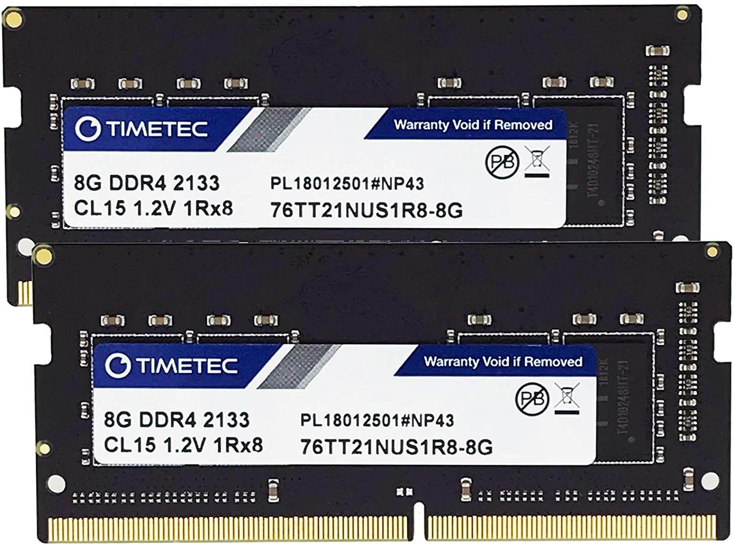 Timetec Hynix IC 8GB DDR4 2400MHz PC4-19200 Unbuffered Non-ECC 1.2V CL17 1Rx8 Single Rank 260 Pin SODIMM Laptop Notebook Computer Memory RAM Module Upgrade (8GB)
