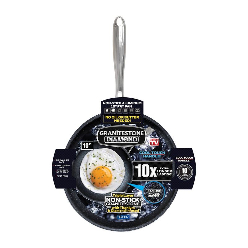 Granitestone 10" Diamond Fry Pan