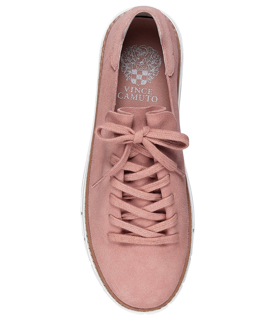 Vince Camuto Raiza Suede Lace-Up Sneakers