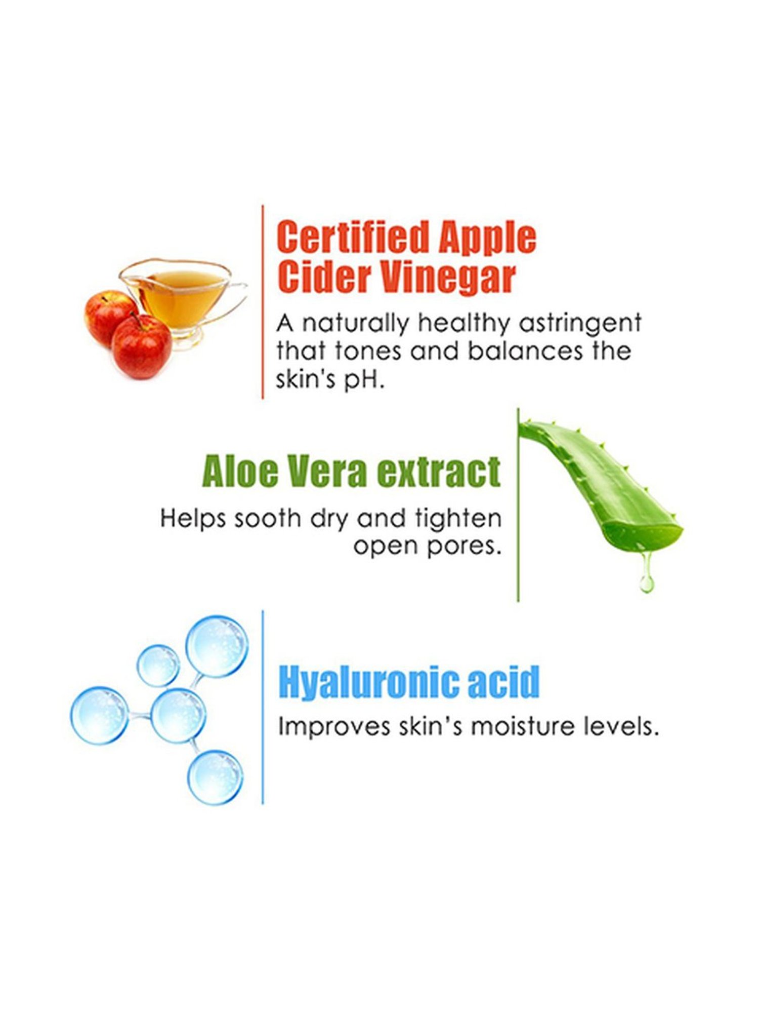 WOW Skin Science Apple Cider Vinegar Face Wash - 100 ml Tube