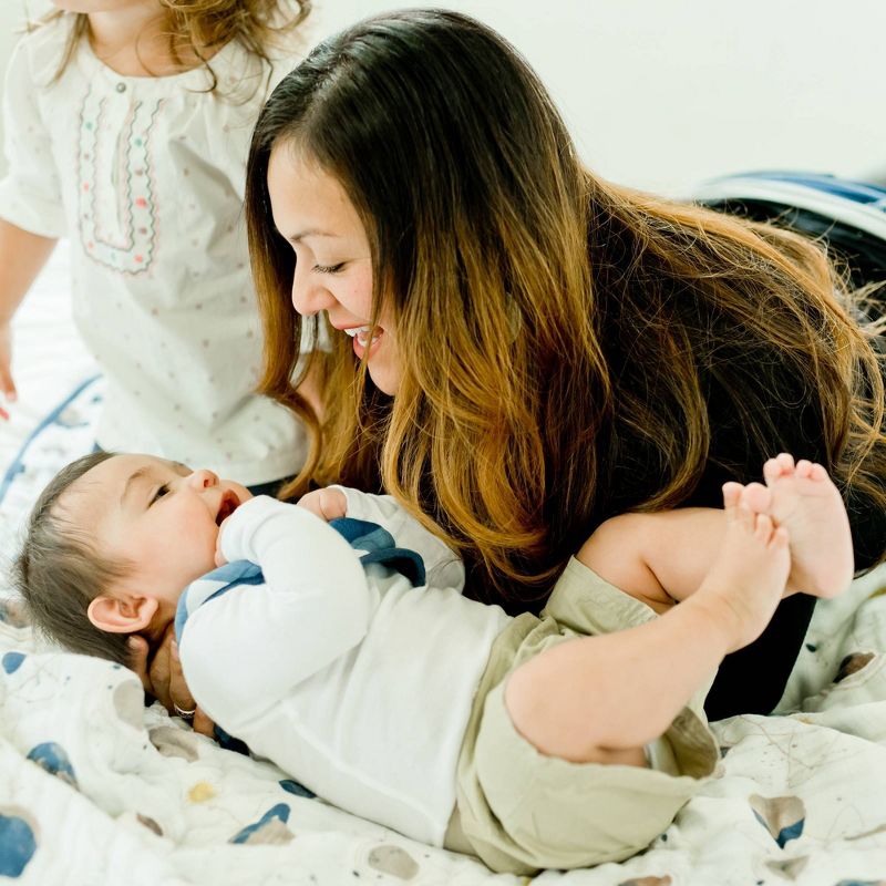 Little Unicorn 4-Layer Cotton Muslin Quilt - Planetary