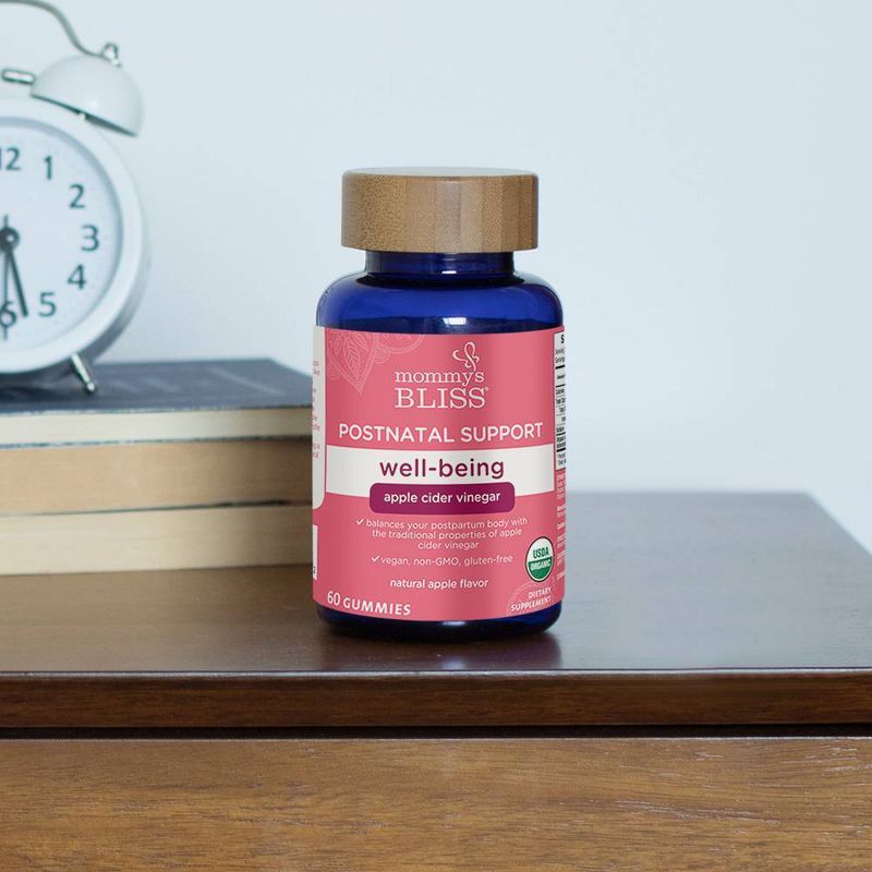 Mommy's Bliss Postnatal Support Well-being, Apple Cider Vinegar - 60ct