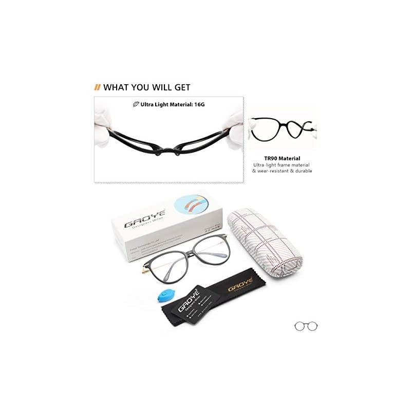 Blue Light Blocking Glasses WomenMen Fashion Cat Eye Fake Eyeglasses UV Ray Filter Computer Gaming Glasses Light Black FramesTransparent Lens