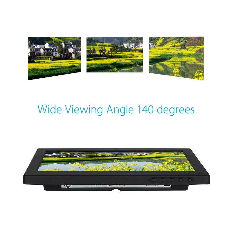 Eyoyo 11.6 Color Video Monitor VGA BNC HDMI AV TV inputAudio for CCTV DVD PC DVR
