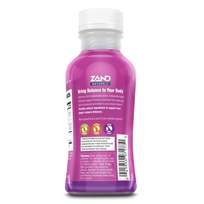 Zand Naturals Immunity Drink - Elderberry with Honey - 4pk