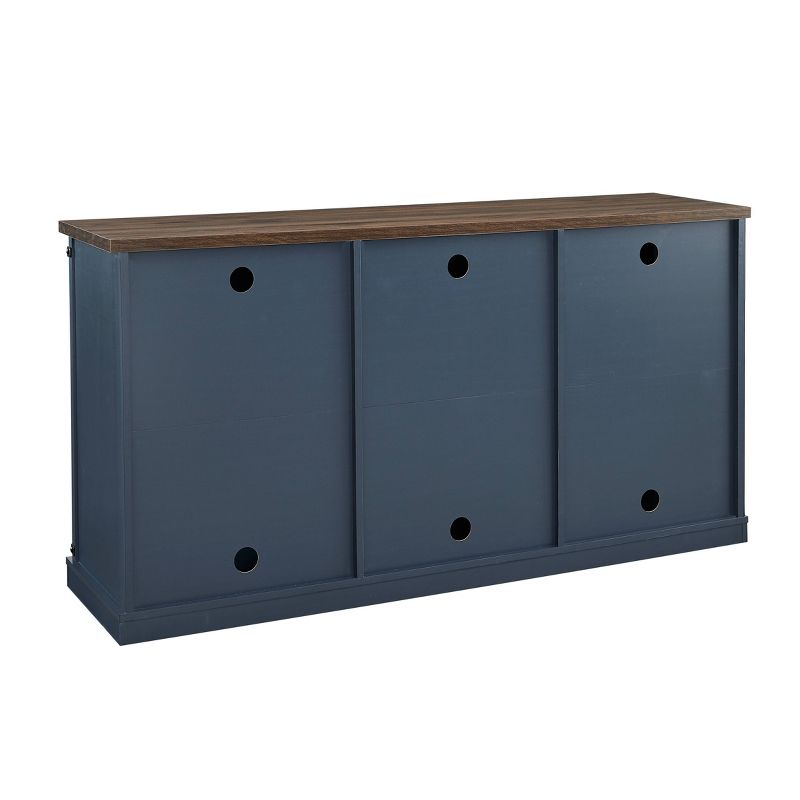 58" TV Stand for TVs up to 65" Navy - Home Essentials