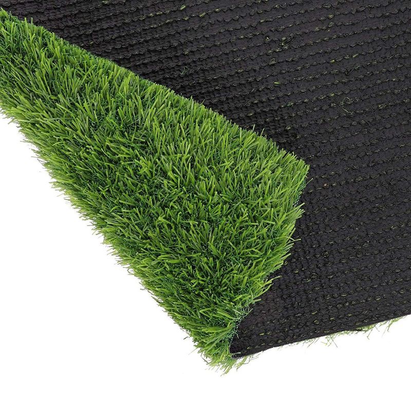 Juvale Artificial Grass Door Mat Welcome Doormat Indoor Outdoor Nonslip Front Rugs 17 x 24 in
