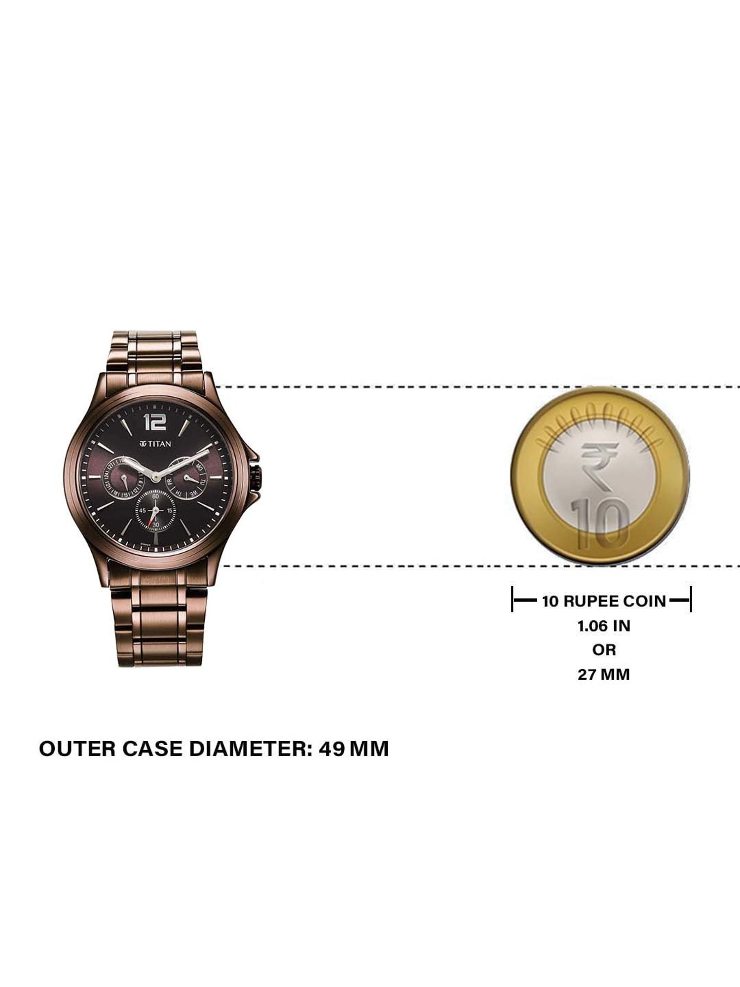 Titan 1698QM02 Analog Watch for Men