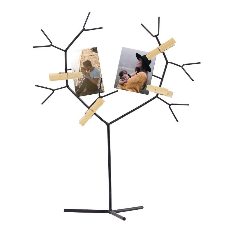 Decorative Photo Clip Tree - Gold