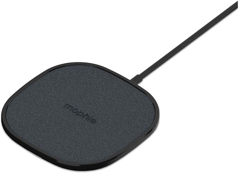 mophie Wireless 15W Charging Pad - Fast Charge -Made for Qi Enabled Devices - Samsung, Apple iPhone 12 Pro / 12/11 / Xr, iPhone 12 Pro Max / 11 Pro Max/XS Max, iPhone 12 Mini, iPhone Xs - Black