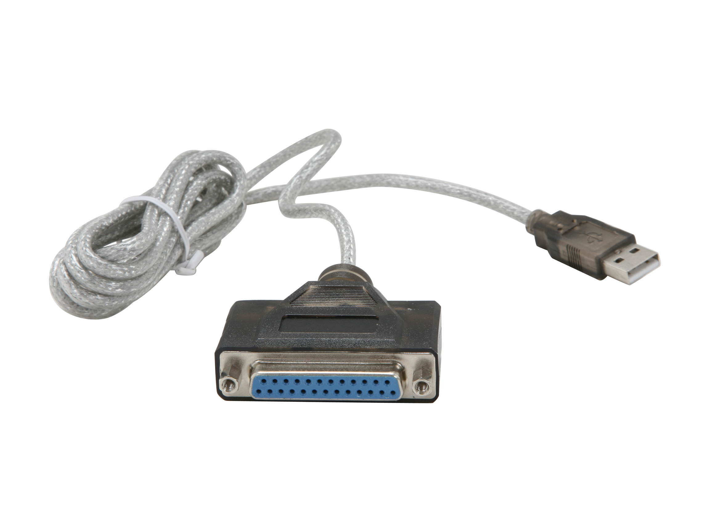 KINGWIN Model DP25 5 ft. USB (M) to DB25 (IEEE1284) (F) Parallel Coverter Printer Cable