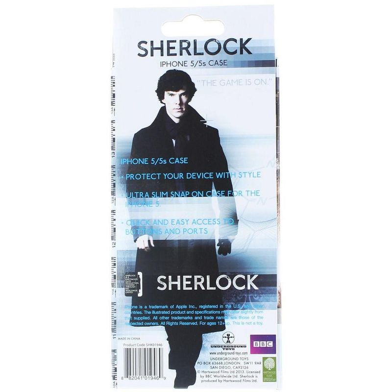 Se7en20 Sherlock Holmes 221B iPhone 5 Hard Snap Case