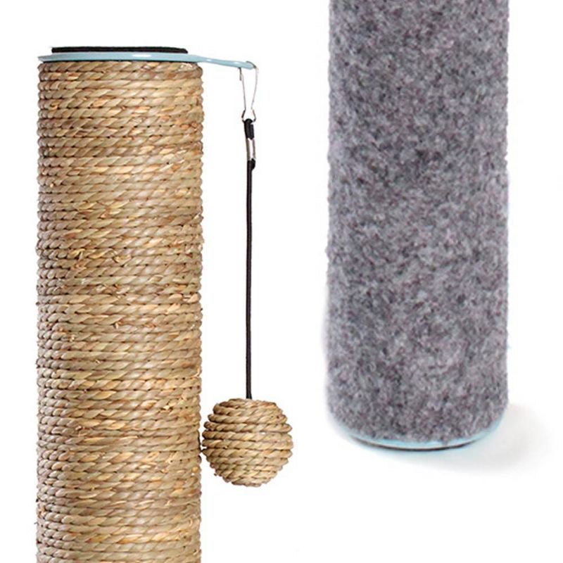 Hauspanther Dual Surface Pole Cat Scratcher