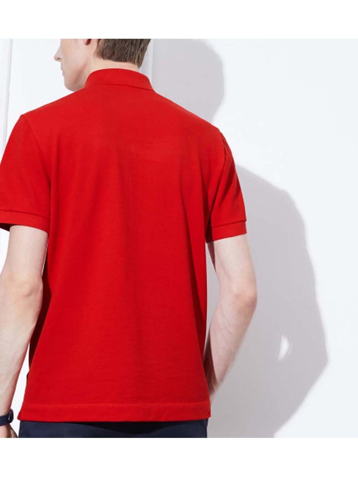 Lacoste Red Regular Fit Polo T-Shirt