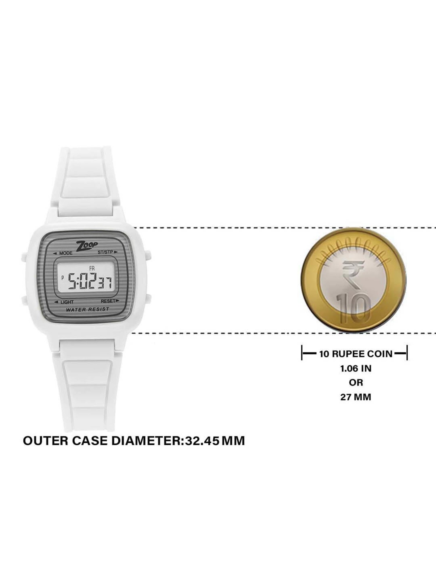 Zoop NS16017PP01 Unisex Digital Watch