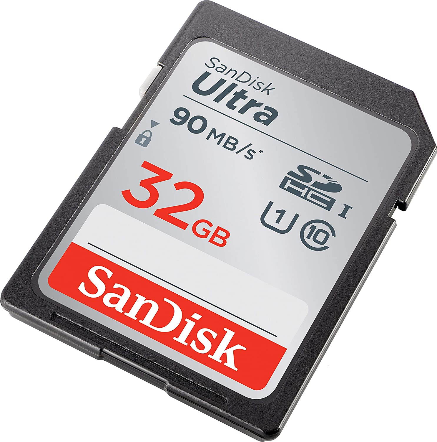 SanDisk 16GB Ultra SDHC UHS-I Memory Card - 80MB/s, C10, U1, Full HD, SD Card - SDSDUNR-016G-GN6IN
