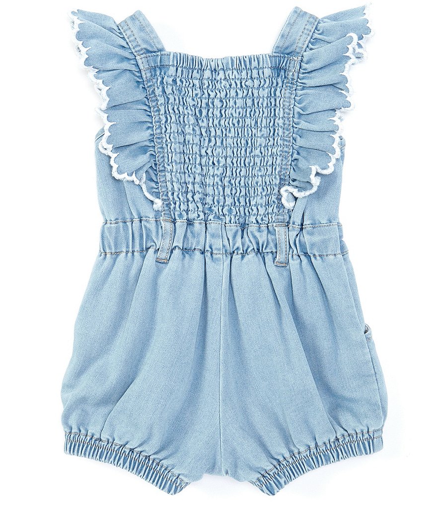 Habitual Baby Girls 12-24 Months Ruffle-Trim Romper