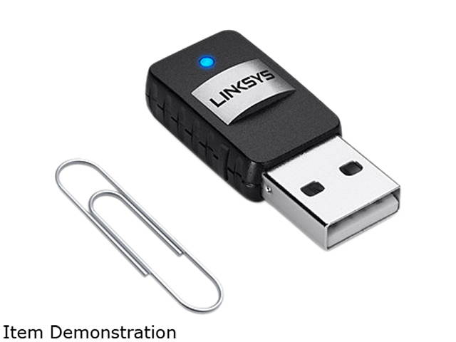 Linksys Wireless Mini USB Adapter AC 580 Dual Band, AE6000