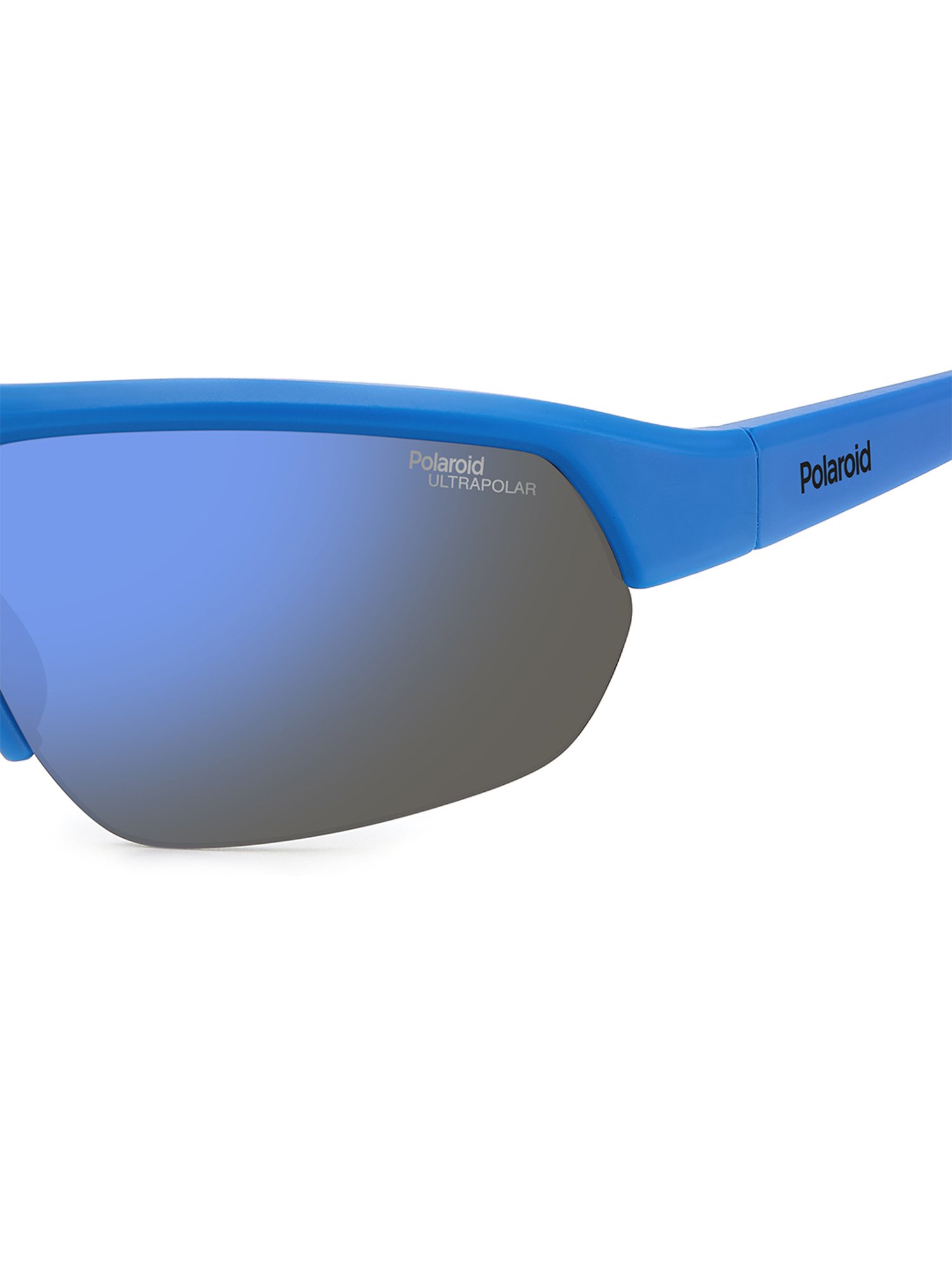 Polaroid Blue Rectangular Unisex Sunglasses