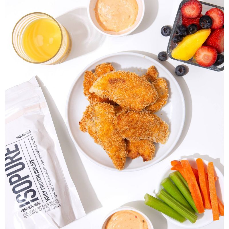 Isopure Unflavored Zero Carb Protein Powder - 16oz