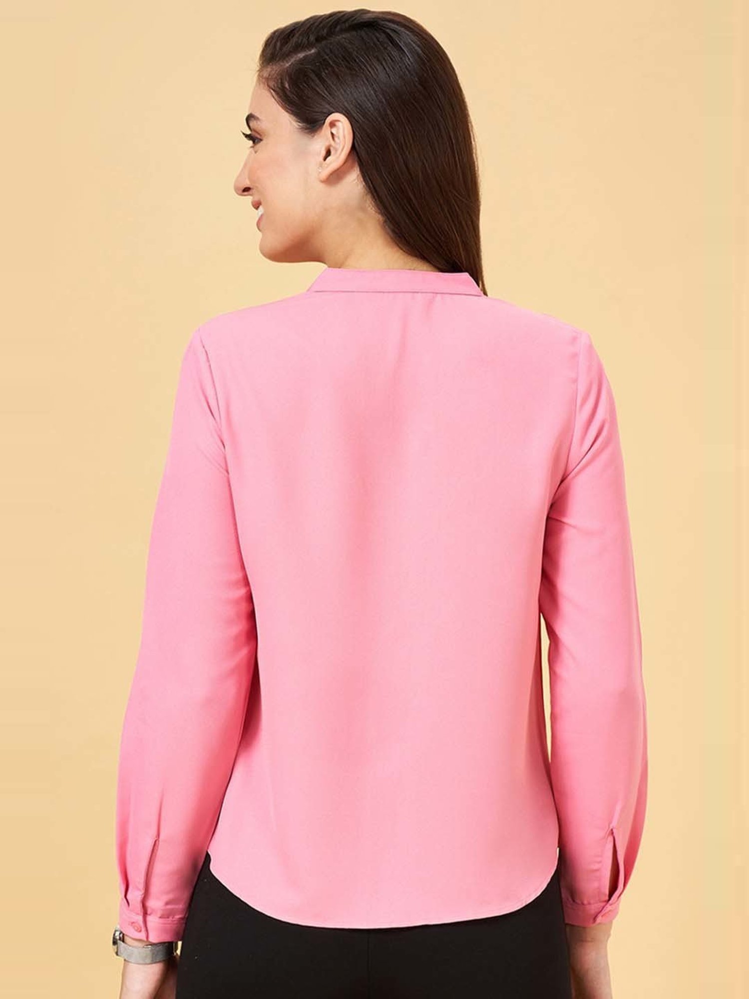 Annabelle by Pantaloons Pink Regular Fit Top