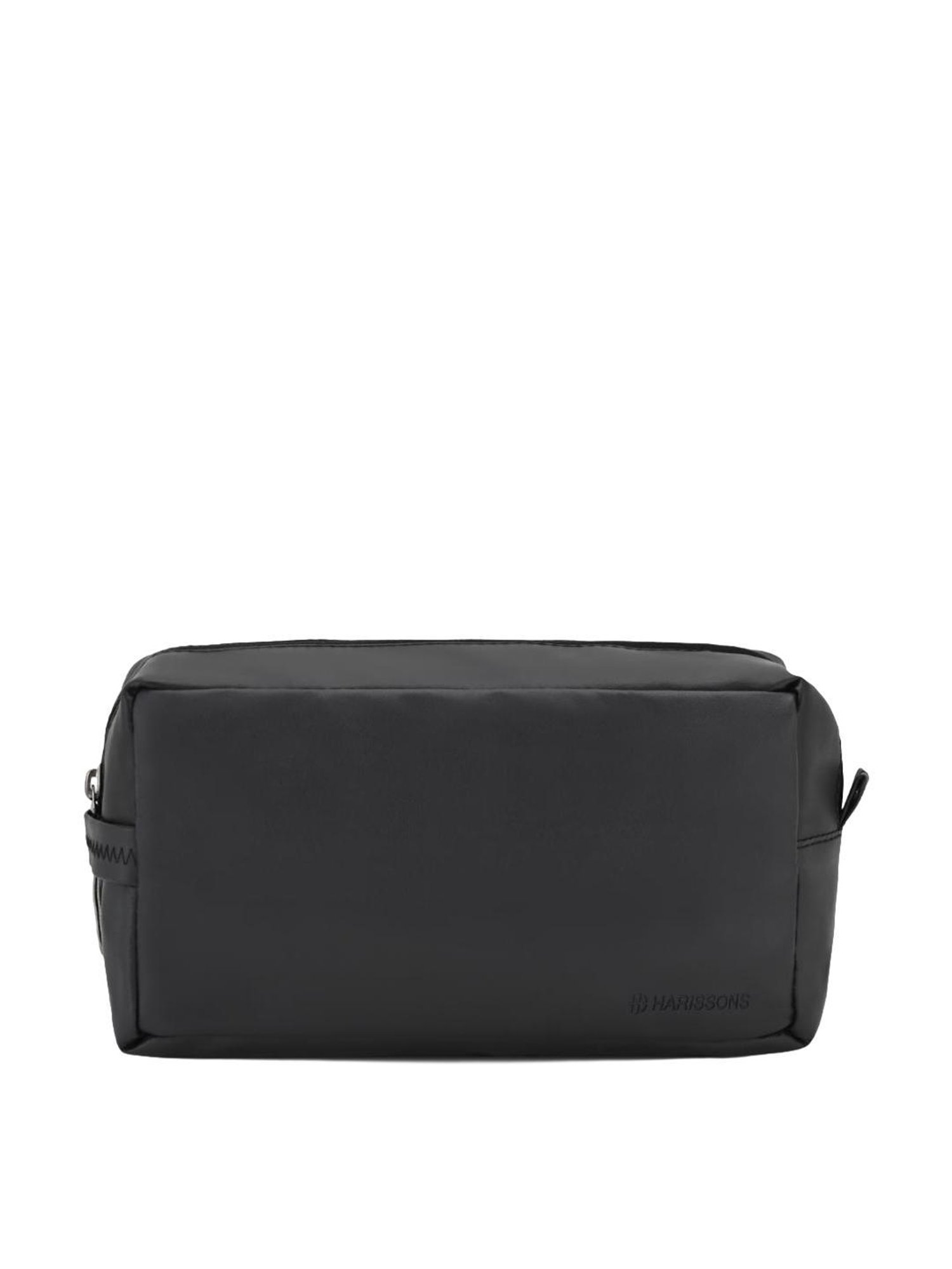 Harissons Black  PU Solid Pouch