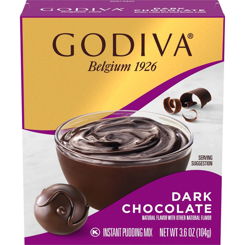 Godiva Dark Chocolate Pudding - 3.6oz