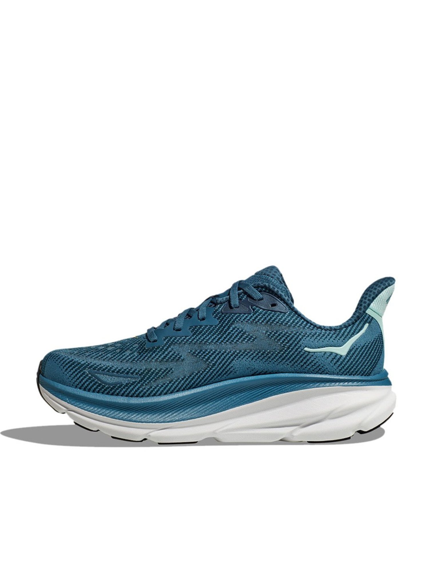 Hoka Men's M CLIFTON 9 Midnight Ocean & Bluesteel Running Shoes