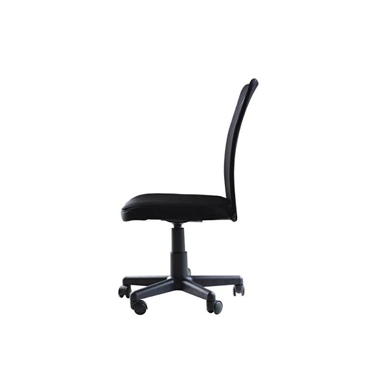 Office Chair Mesh Ergonomic Mid-Back Armless Executive Computer Table Desk Task Chair with Lumber Support