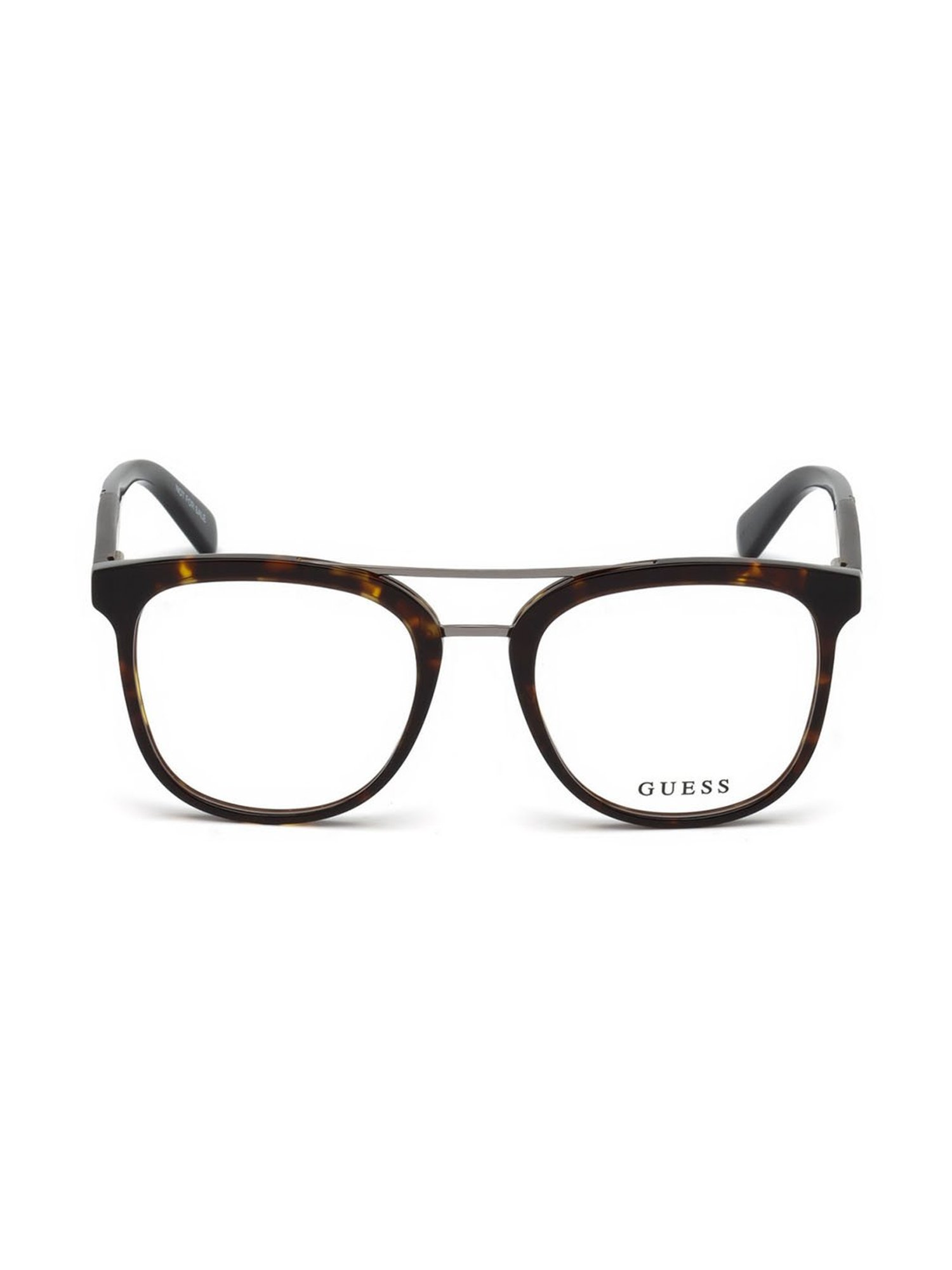 Guess Brown Square Eye Frames for Men