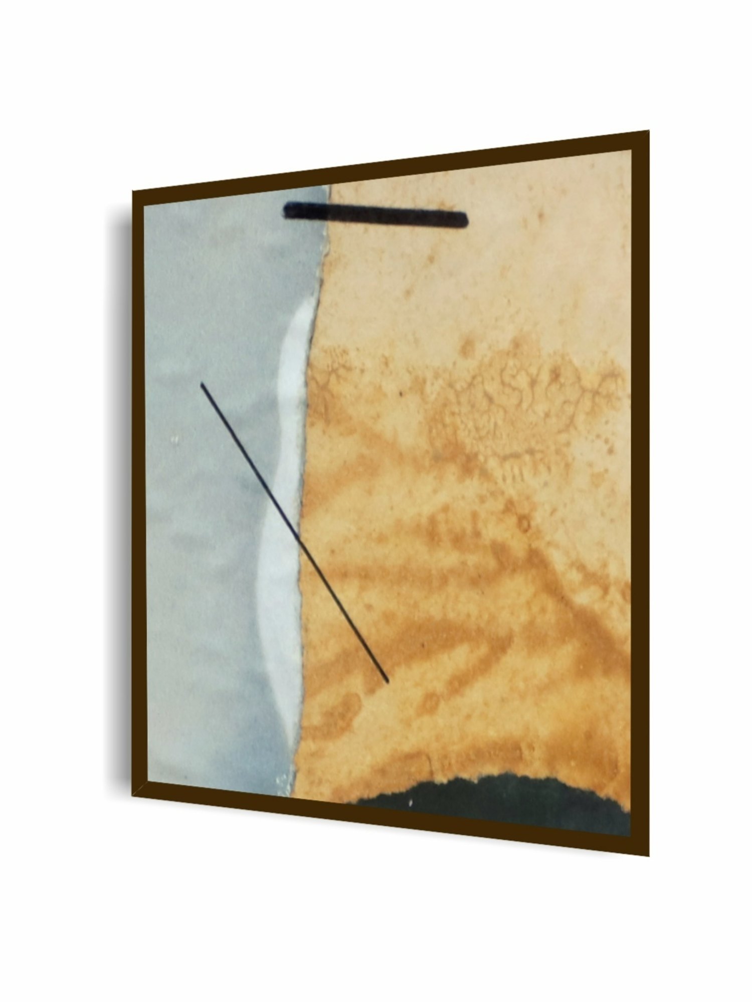 The Art House Abstract Multicolor Canvas Painting