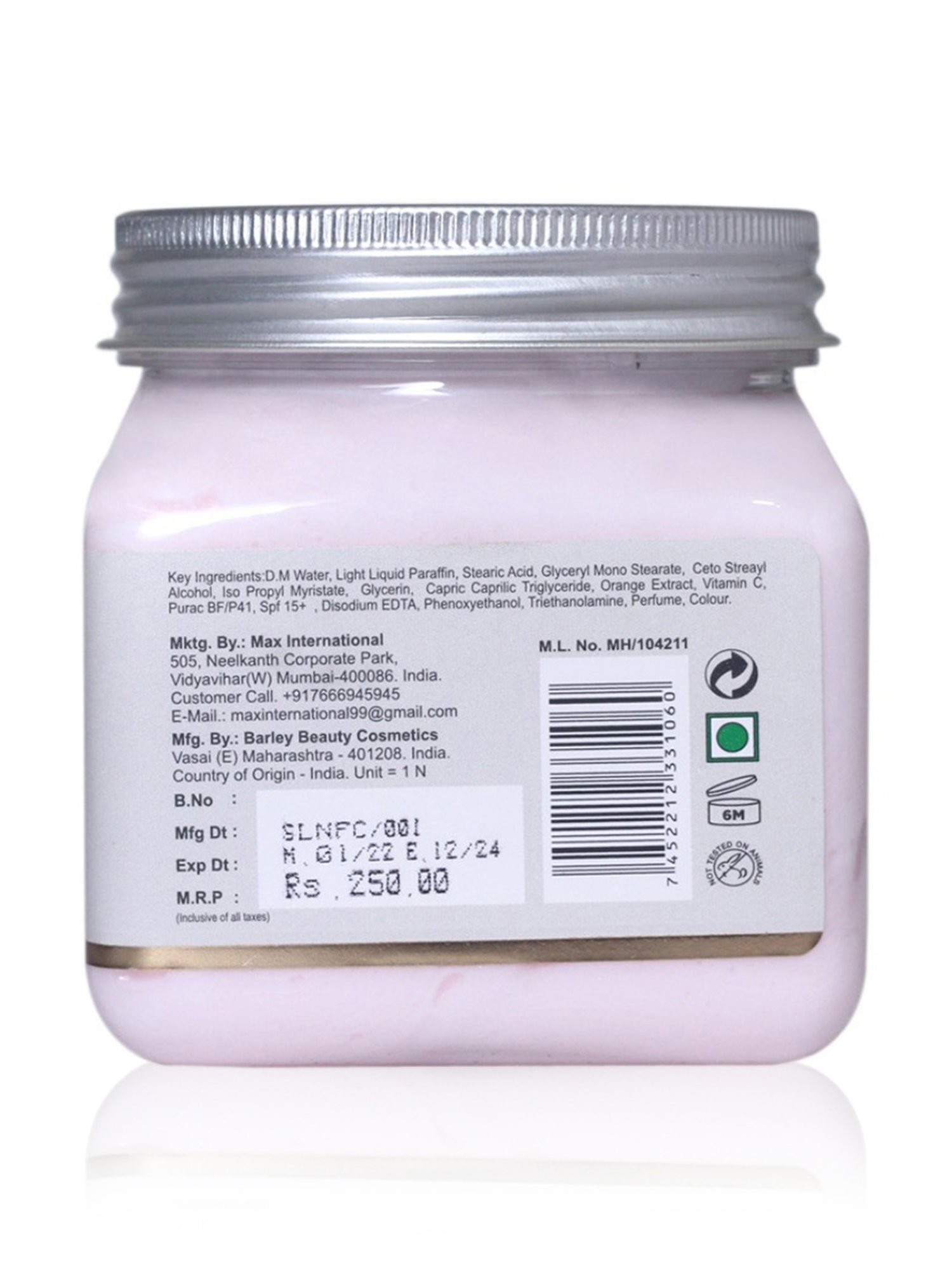 Jeva Skin Lightening Cream - 380 ml