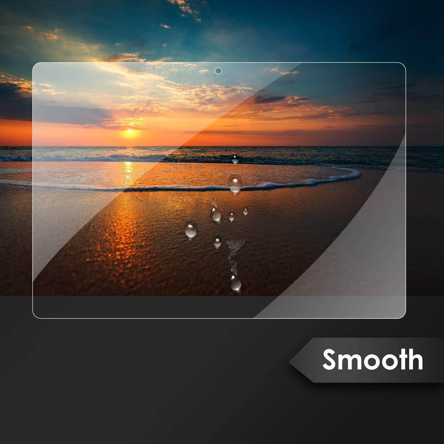 [2 Pack] Tempered Glass Screen Protector for Lenovo Tab E10(NOT Lenovo Smart Tab P10/M10) DETUOSI Screen Protector for Lenovo E10 TB-X104F Anti Explosion Scratch Resist Bubble Free