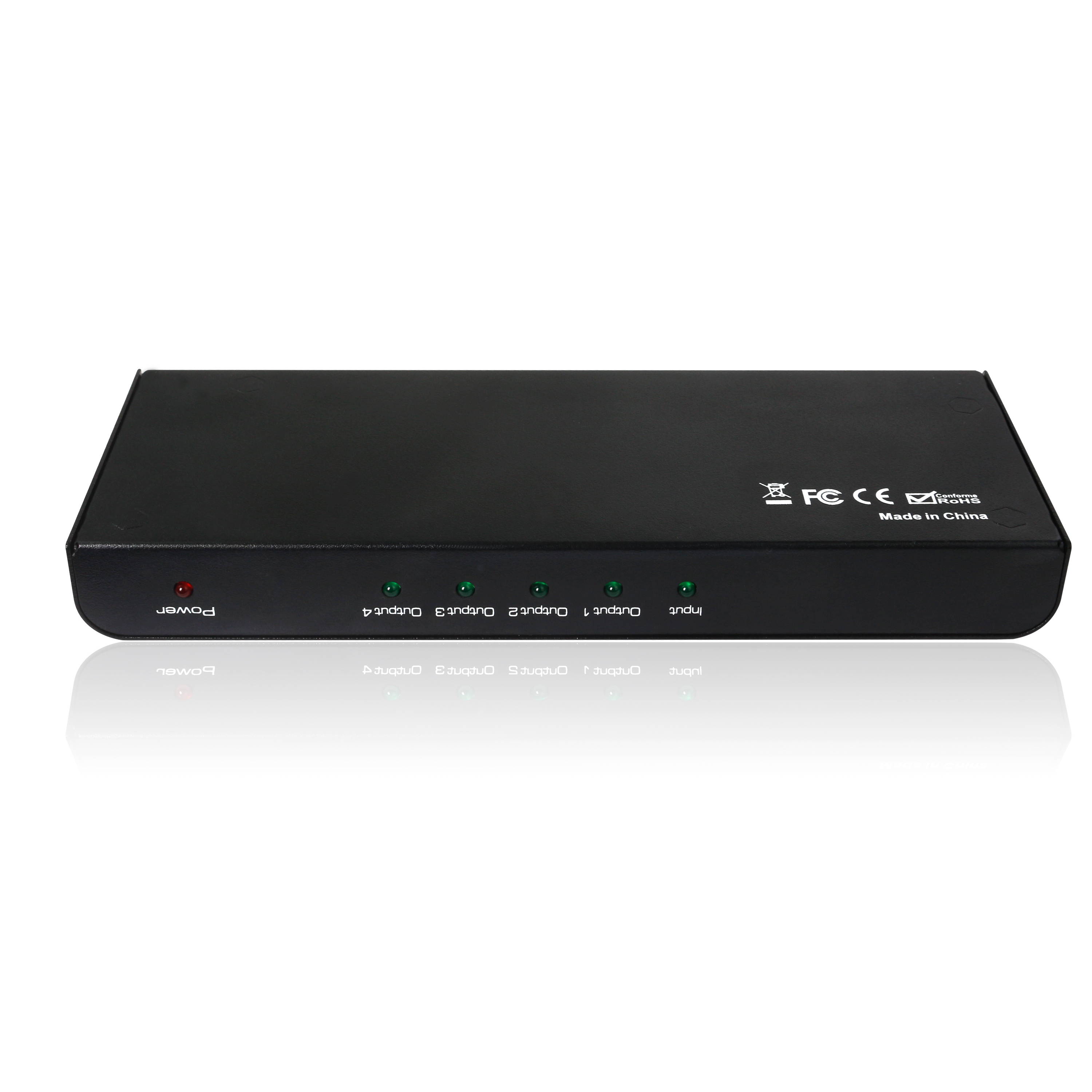 Full HD Full 3D 1x4 HDMI 4Kx2K resolution Splitter Support CEC/Blue-Ray/Digital audio format Single HDMI Source