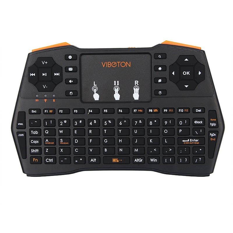 Keyboard 2.4G Wireless Keyboard Russian Spanish English Version For PC Android TV Raspberry Pi for Orange Pi