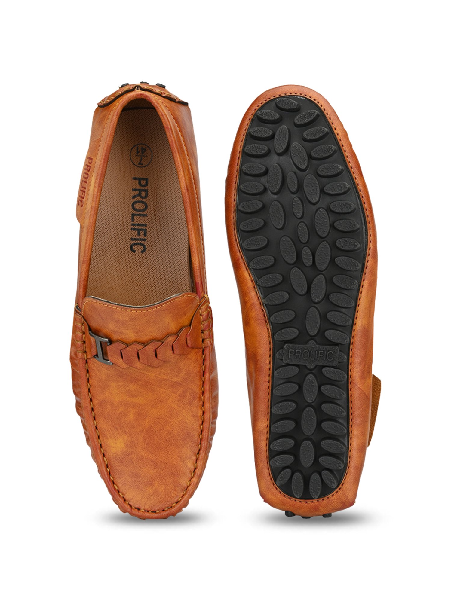 Prolific Men's Tan Casual Loafers
