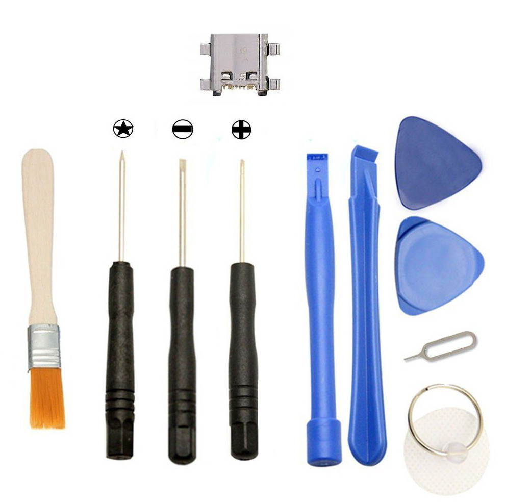 Games&Tech Micro USB Charger Charging Port Dock Connector + Tools for Samsung Galaxy Grand Prime SM-G530H G531H G530T1