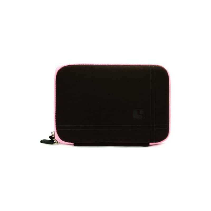 Brown Limited Edition Stylish Sleeve Premium Cover Case for Accessories for Barnes and Noble Nook Color eBook Reader Tablet and Hand Strap and Earbuds