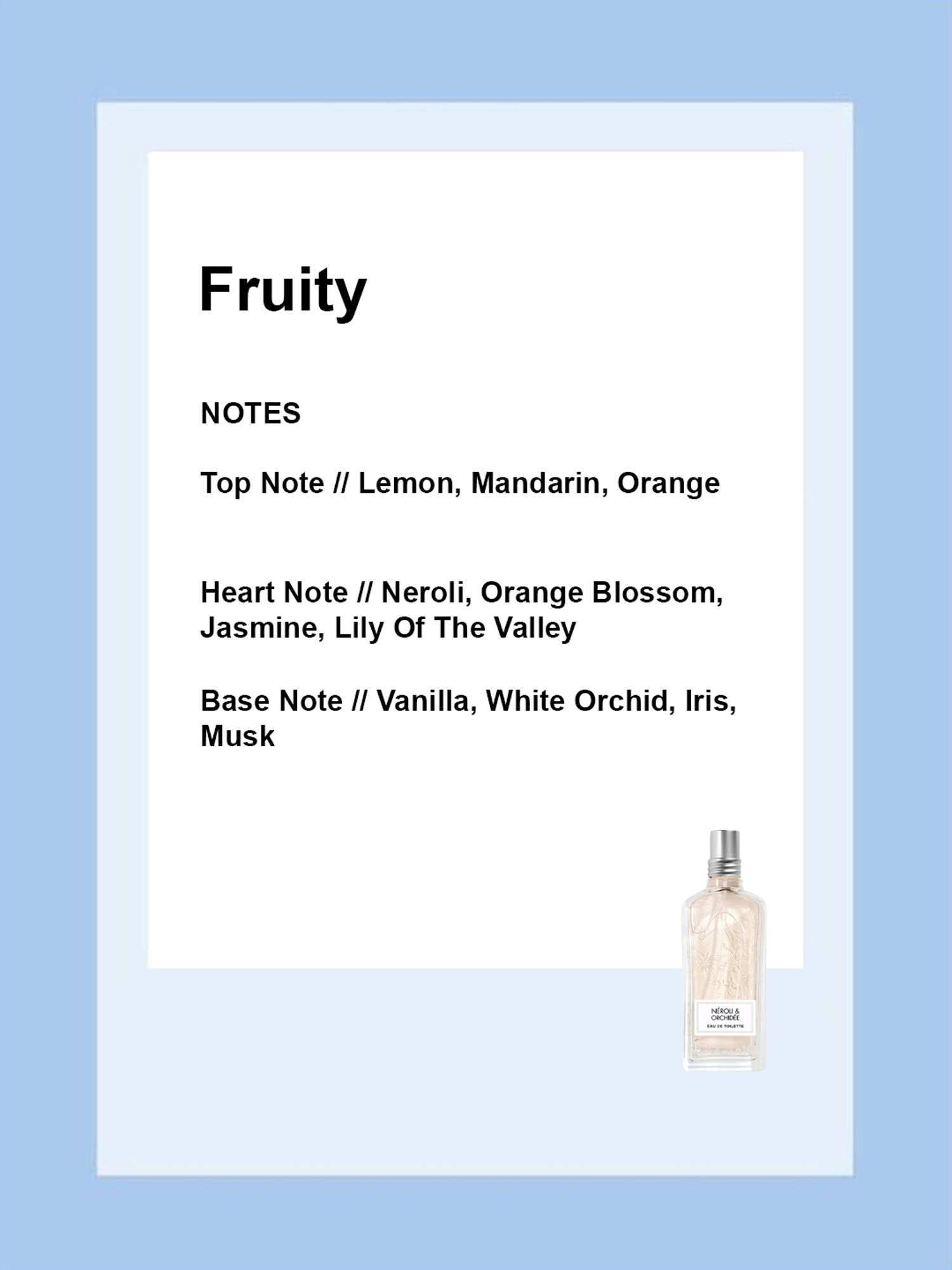 L'Occitane En Provence Neroli & Orchidee Eau de Toilette for Women - 75 ml