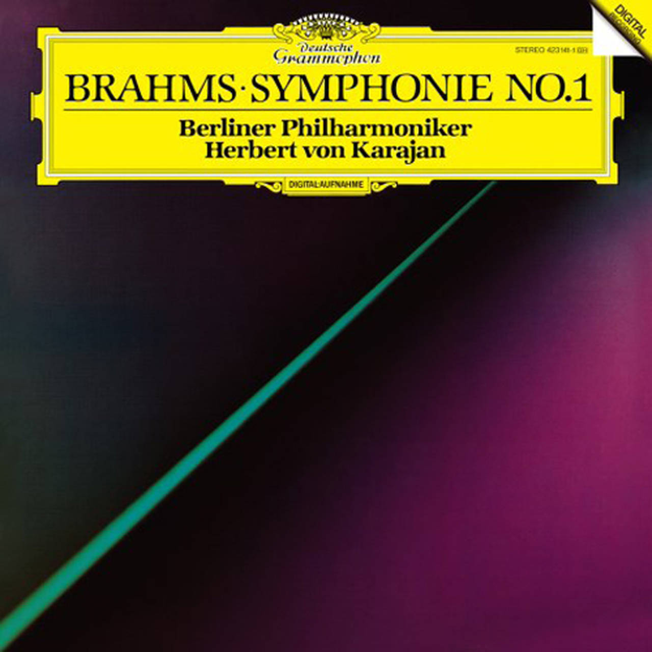 Herbert von Karajan Brahms Symphony No. 1 180g Import LP (Vinyl)