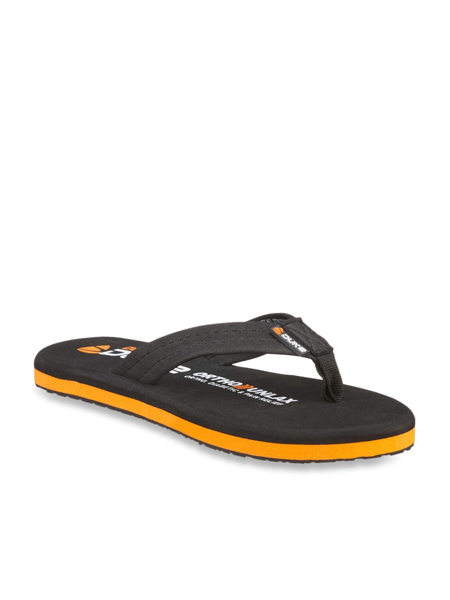 Duke Women's Black Flip Flops