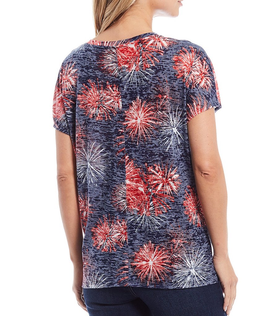 Westbound Firework Blast V-Neck Tee