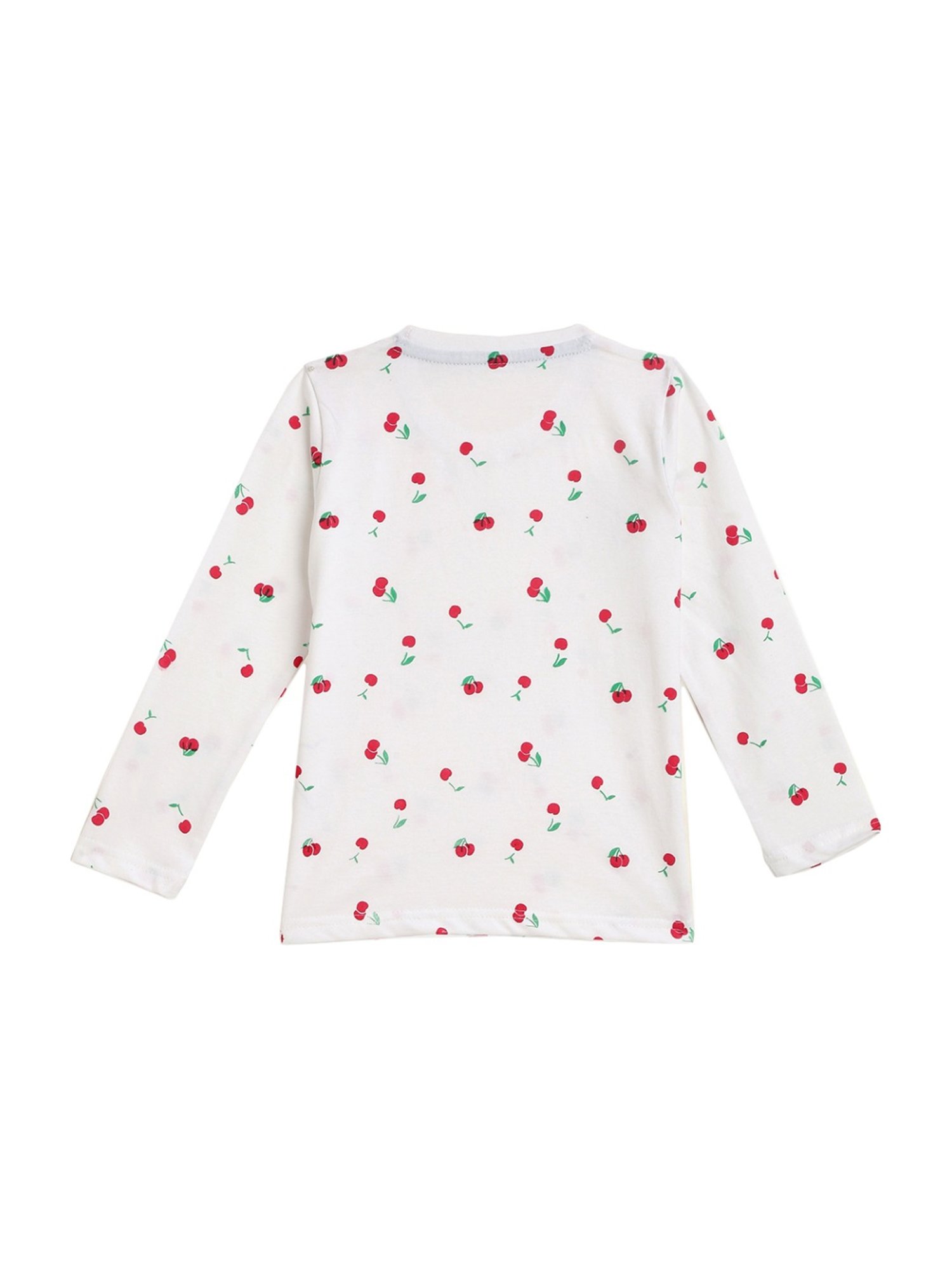 Kids Craft White Cotton Printed T-Shirt & Pants