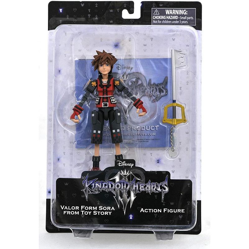 Diamond Select Kingdom Hearts 3 Select Action Figure | Valor Form Sora