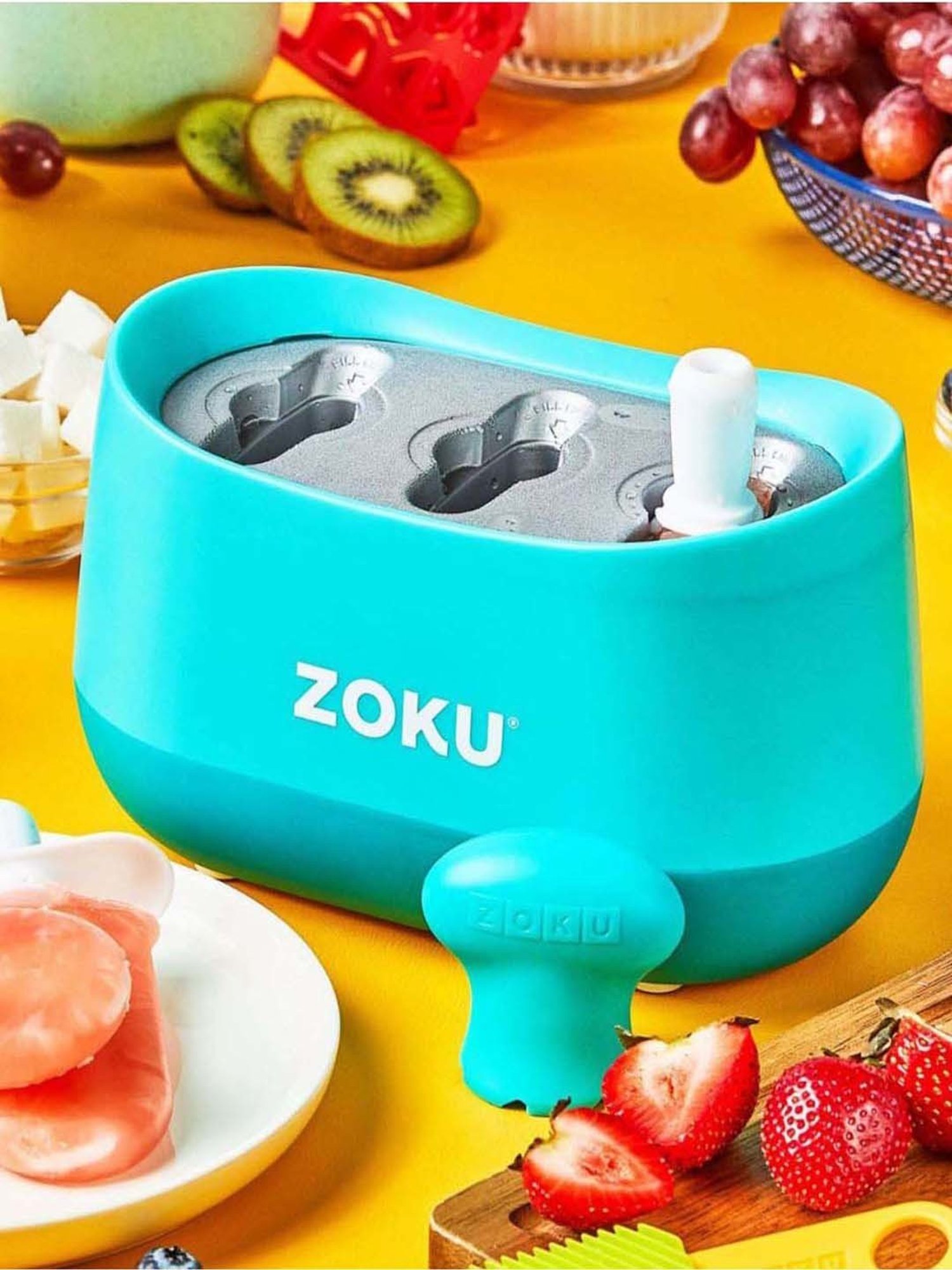 Zoku Blue Aluminium Quick Pop Maker (0.06 L)