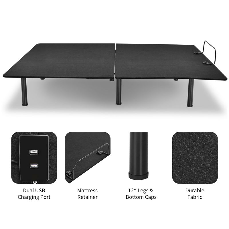 Hekman 24965F Queen Panel Foot Board Bedford Gray