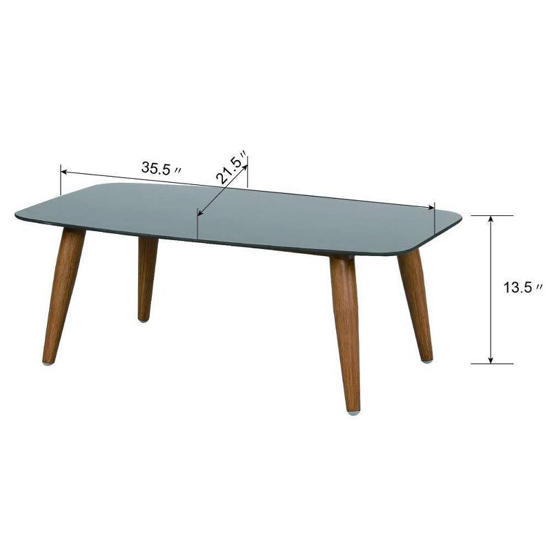 4pc Wicker Patio Seating Set With Cushions Khaki - Nuu Garden