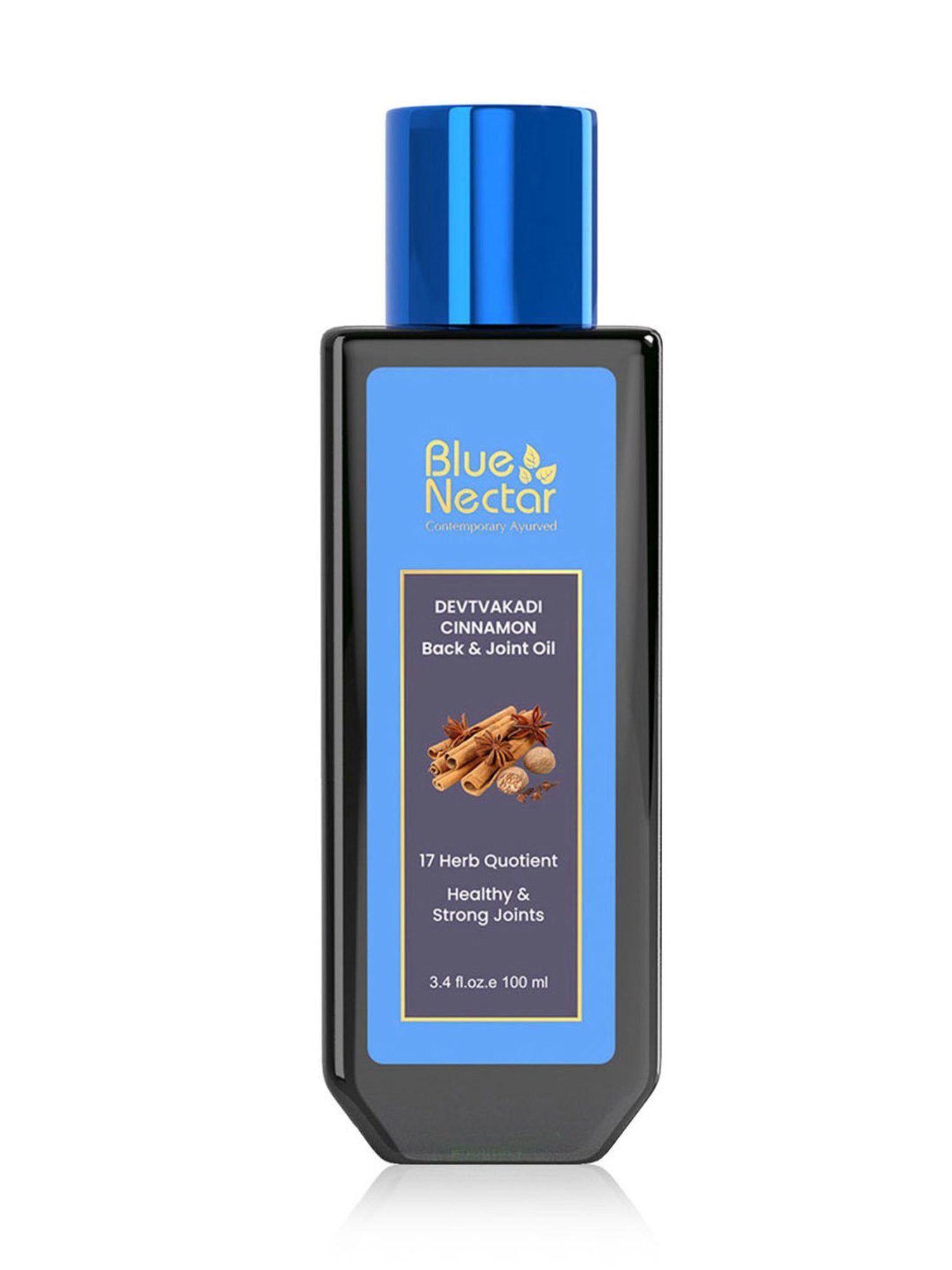 Blue Nectar Devtvakadi Cinnamon Back & Joint Oil - 100 ml